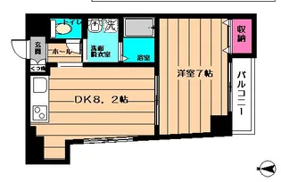 Palazzo Delsol【205号室】の間取り