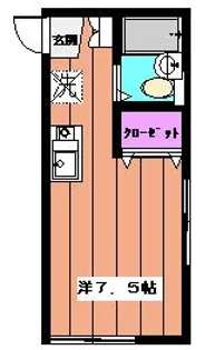 Nハイツ【103号室】の間取り