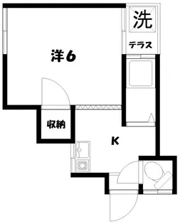 コーポセレーネ【103号室】の間取り