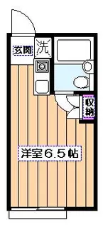 コーポ菅原【201号室】の間取り