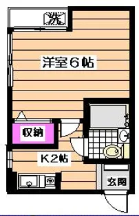 シャトーオオタニ【202号室】の間取り