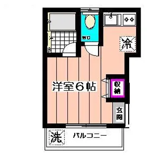 ヴィラ・アゼリア【202号室】の間取り