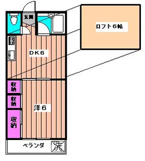 ベルリエゾン【203号室】の間取り
