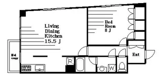 Court Livion中野【405号室】の間取り