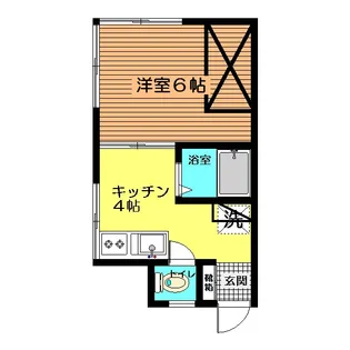 ル・ベルン【101号室】の間取り