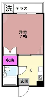 フラット練馬2【304号室】の間取り