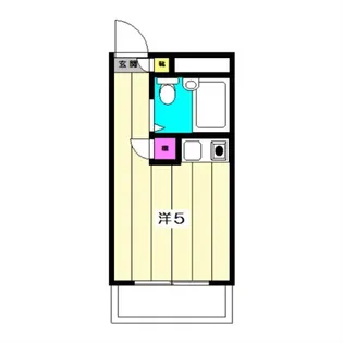 自由ヶ丘ガーデン【4階】の間取り