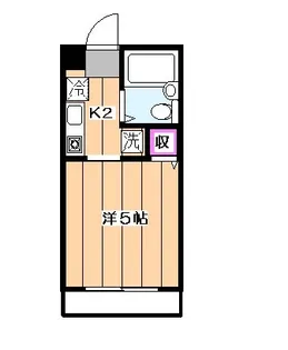 コートパフィン【105号室】の間取り