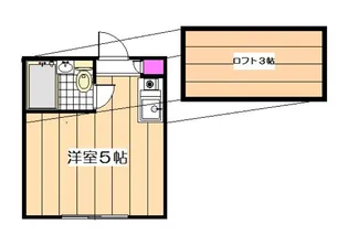 ペアパレス成増P−I【101号室】の間取り