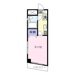 LA CONCORDANCIA【305号室】の間取り