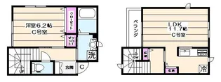 メゾン・エトワール【C号室】の間取り