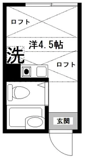 阿佐谷ハイム【102号室】の間取り