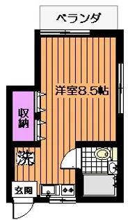 Kハウス【2階】の間取り