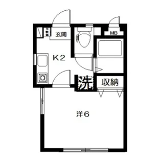 マ・メゾン【1階】の間取り