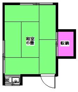 安藤荘【5号室】の間取り