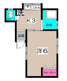 Forest Nerima【101号室】の間取り