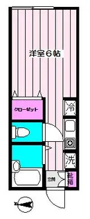 コスモ杉並【102号室】の間取り