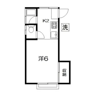 レオ学園【101号室】の間取り