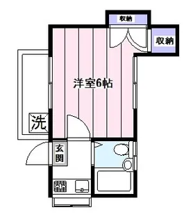 吉田ハイツII【102号室】の間取り