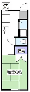 寿荘【202号室】の間取り