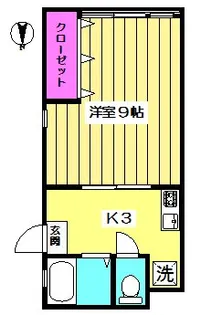 のぞみハイツ【101号室】の間取り