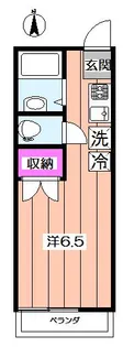 エルメーム【2階】の間取り