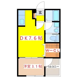 Fortuna05【1階】の間取り