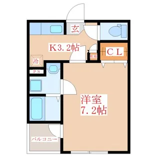 Fortuna04【1階】の間取り