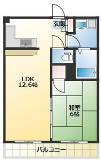鹿児島県薩摩川内市永利町【アパート】の間取り