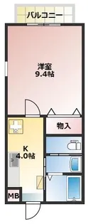 カリストロⅡ【1階】の間取り