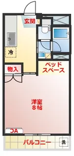 リッチマンション【2階】の間取り
