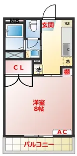 鹿児島県霧島市国分府中町【マンション】の間取り