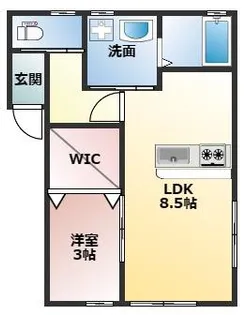 chill out BASE Ⅰ【2階】の間取り