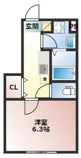 Horizon姶良02【202号室】の間取り