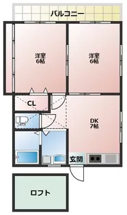 アーヴァンみらい【1階】の間取り