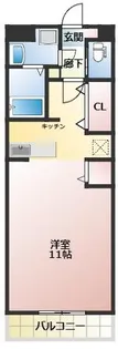 リバーヒルズ【1階】の間取り