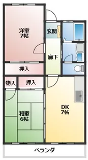 ナガトモ姶良ビル【507号室】の間取り