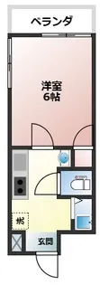 フォレスト南郡元【2階】の間取り