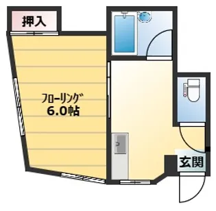 第2コーポHAYASHI【2階】の間取り