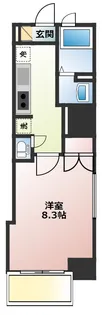 鹿児島県鹿児島市加治屋町【マンション】の間取り