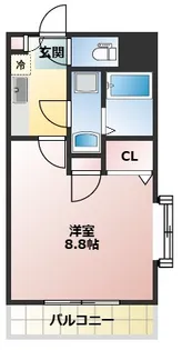 鹿児島県鹿児島市鷹師1丁目【マンション】の間取り
