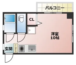 松田ビル【303号室】の間取り