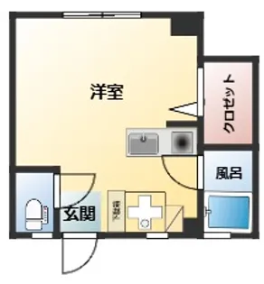 松田ビル【3階】の間取り