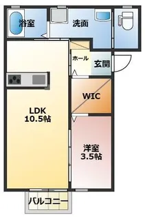 HIBIKI Ⅰ【1階】の間取り
