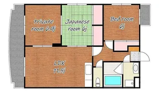 ソフィア・U【2階】の間取り