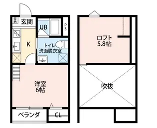 ガーデンヒルズ【2階】の間取り