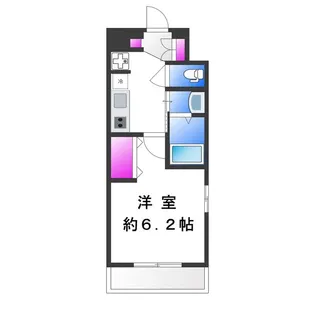 Luxe布施南Ⅱ【4階】の間取り