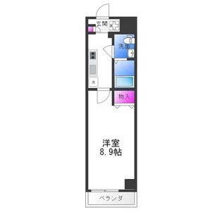 Sky Yao【2階】の間取り