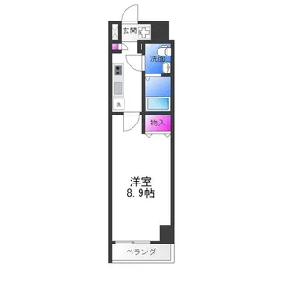 Sky Yao【5階】の間取り