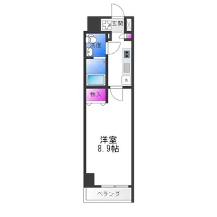 Sky Yao【2階】の間取り